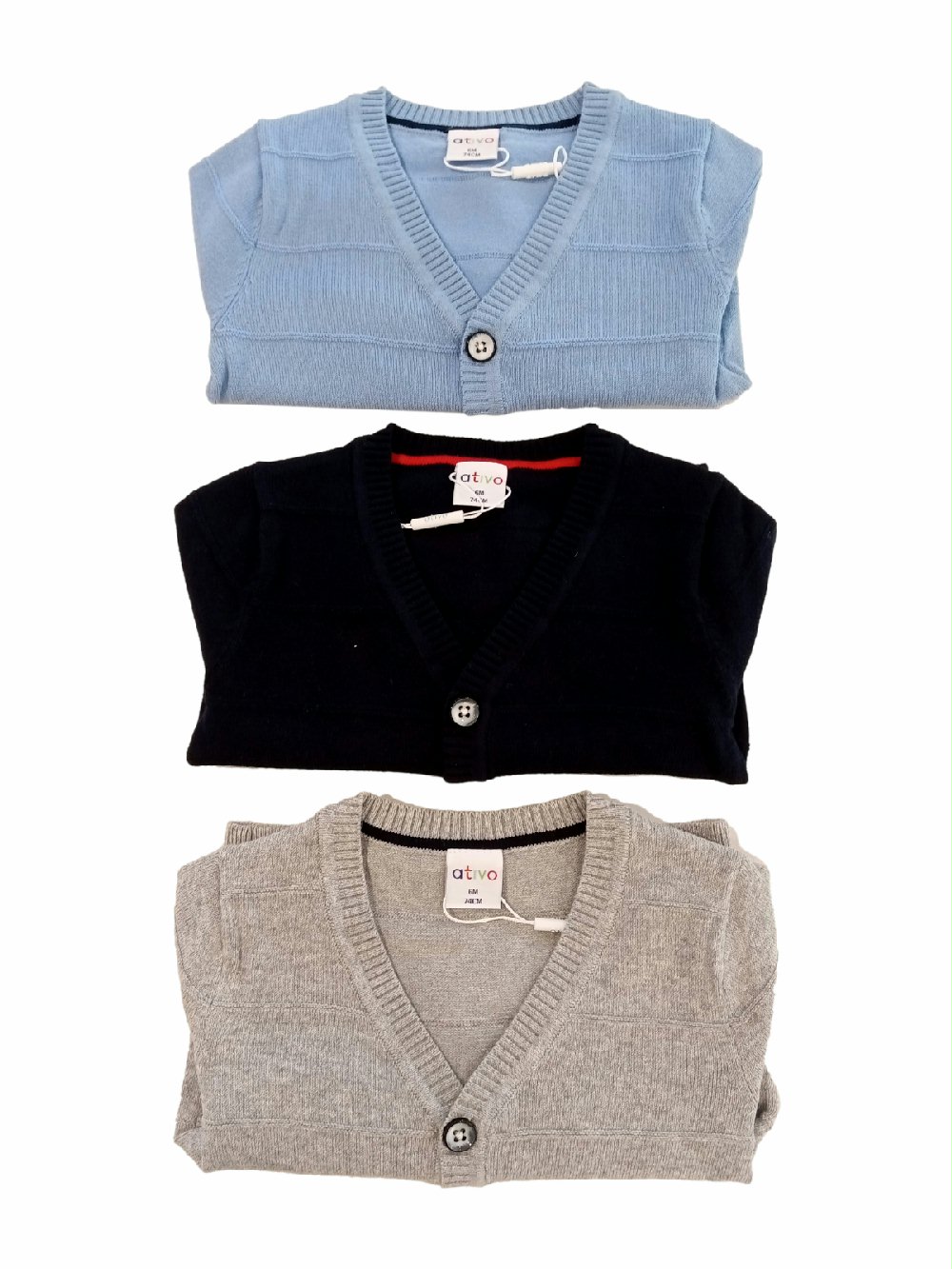Cardigan Bambino Con Motivo Auto, Maniche Lunghe, Scollo A V, In Viscosa E Poliestere, Colori Grigio E Marrone, Taglie Da 2 A 6 Anni, Caldo E Morbido.