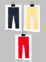 Leggings Spring Breeze Ativo Kids Leggings basic con elastico in vita e dettaglio di fiocco/rouche sul fondo.