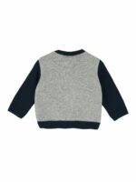 Maglia tricot neonato Maglia girocollo tricot per neonato, comoda apertura a bottoncini sulla spalla fino ai 18 mesi, morbidissimo filato cotone/lana con teneri decori animaletti, prodotto con Certificazione Oeko-Tex - la qualità per il tuo bambino.