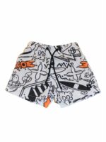 Pantaloncini mare fantasia Pantaloncino mare stampa fantasia all over.