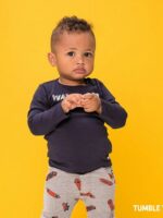 PANTALONE FELPA CIAN TUMBLE 'N DRY - Pantalone in felpa di cotone baby, fantasia "skateboard".
