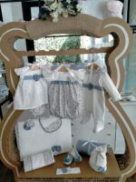 Fascia jersey Fiorellini Fascia in jersey di cotone con decorio fiorellini multicolor in tessuto. Made in Italy