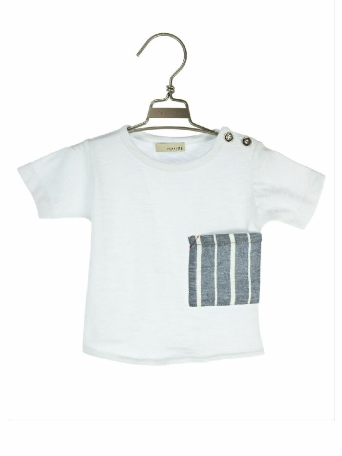 T.SHIRT COTONE C/TASCHINA T.shirt manica corta - 100% cotone - con taschina.
