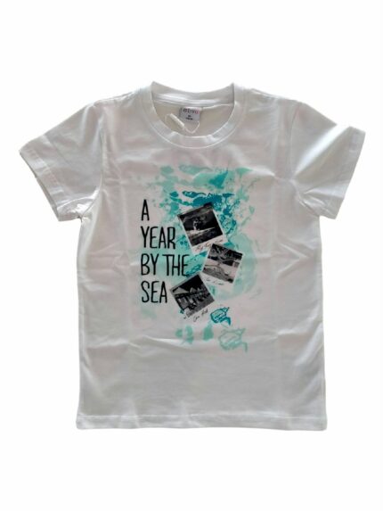 T.SHIRT COTONE M/C STAMPATA ATIVO KIDS - T.shirt stampata in cotone a maniche corte.