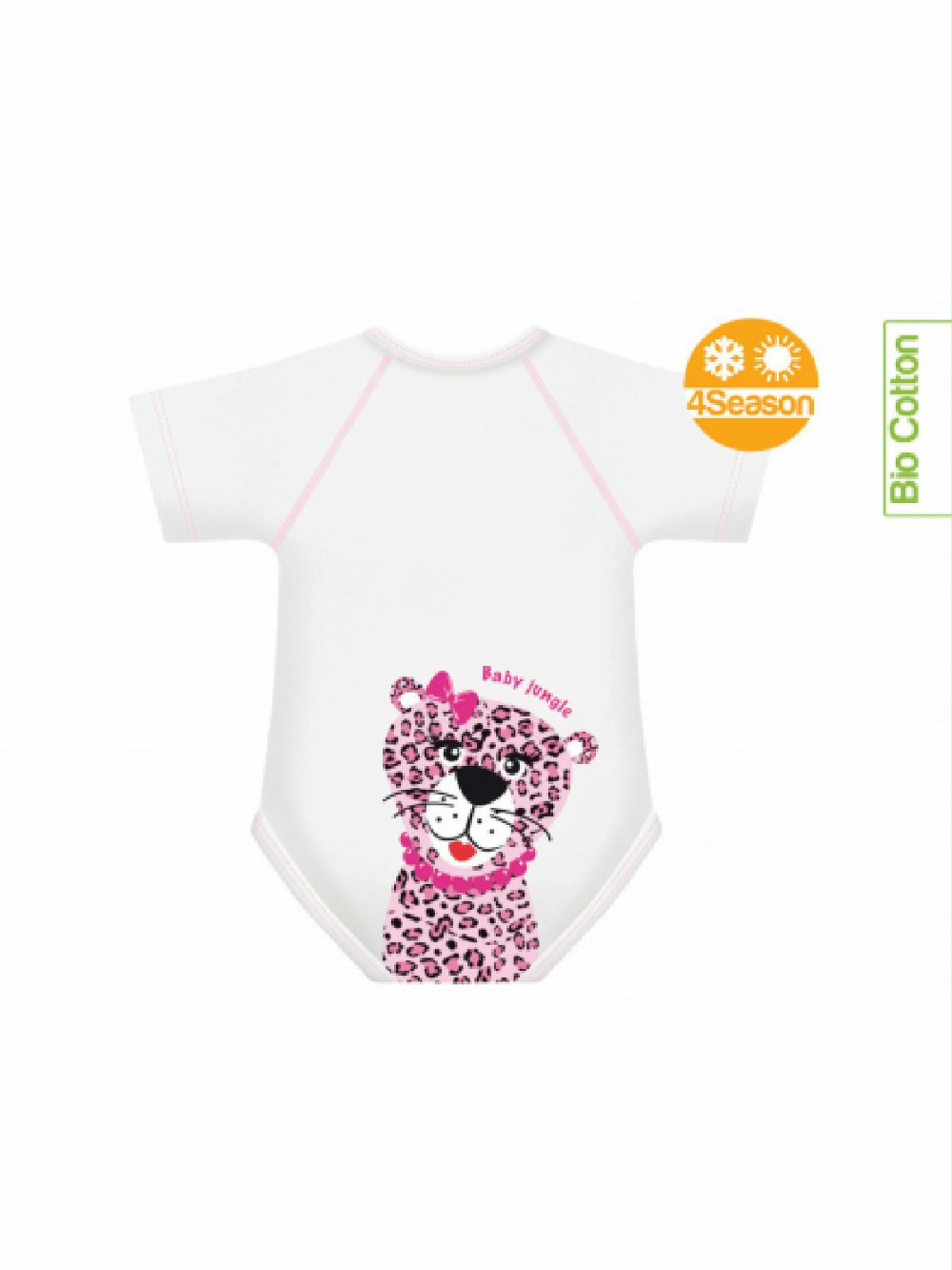 Body 0-36m Bio 4 Stagioni Jungle Leopardo 10855 Essenziali Nascita 00 Body 0-36m Bio 4 Stagioni Jungle Leopardo Un body unico che ti permette di fare bene all'ambiente e al tuo portafoglio perché veste il tuo bimbo dalla nascita fino ai 3 anni. I body J BIMBI in cotone biologico 4 stagioni sono perfetti per tutto l'anno: grazie alla loro eccezionale traspirabilità restano caldi in inverno e asciutti in estate e la mezza manica è l'ideale sia sotto ai vestiti che da sola. I body J BIMBI sono in cotone biologico, realizzati senza l'utilizzo di trattamenti chimici che potrebbero irritare la pelle delicata del neonato e permettono quindi di proteggerla da irritazioni e arrossamenti. Essenziali Nascita