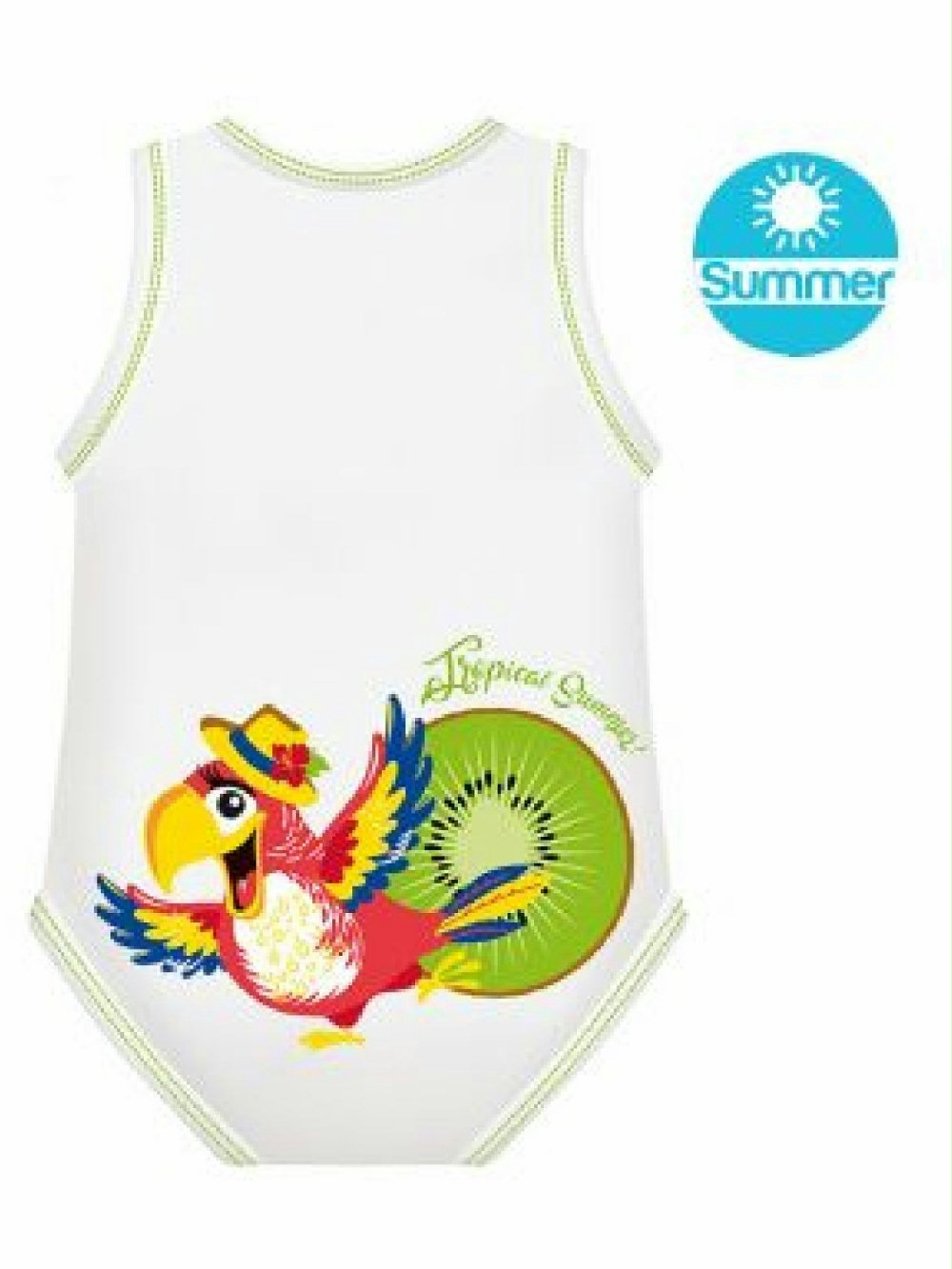 Body 0-36m Bio Fresco CotoneEstate Pappagallo 10865 Essenziali Nascita 00 Body 0-36m Bio Fresco CotoneEstate Pappagallo Un body in taglia unica senza maniche che ti permette di fare bene all'ambiente e al tuo portafoglio perché veste il tuo bimbo dalla nascita fino ai 3 anni. I body J BIMBI offrono qualità e sicurezza grazie al cotone biologico e la massima traspirabilità e delicatezza sulla pelle del neonato, ideali in estate. I body J BIMBI sono realizzati senza l'utilizzo di trattamenti chimici che potrebbero irritare la pelle delicata del neonato e permettono quindi di proteggerla da irritazioni e arrossamenti. Essenziali Nascita