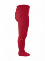 Calzamaglia con pompon Calzamaglia baby a maglia rasata con pompon. Misure 23/31