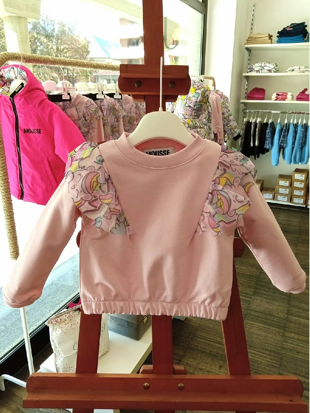 KIDULT Girocollo Donna Unicorno, Acciaio 316L Con Sfere E Ciondolo Smaltato, Lunghezza 44 Cm. Collezione Symbols.