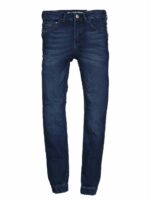 JOG JEANS DARTER CRUSH DENIM - Jog jeans in cotone elasticizzato, elastico interno. Taglie da 4 a 16 anni nei colori denim scuro e nero.