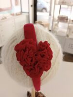 Cerchietto Cuore Cerchietto con decoro Cuore. Made in Italy Idea Regalo Natale Lei 2023