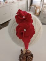 Cerchietto Fiore Cerchietto con decoro fiori. Made in Italy Natale Lei 2023