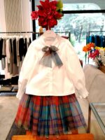 Gonna bimba Gonna in tulle multicolor con comoda cintura elastica. Made in Italy