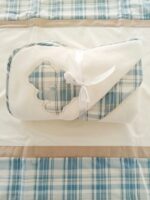 Asciugamano spugna Dolce Orsetto Quadrato Spugna Neonato - Eleganza e Morbidezza Made in Italy Nursery Lista Nascita Nascita Lui Idea Regalo Corredino