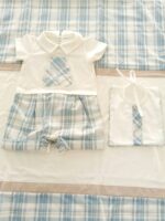 Bavetta neonato Dolce Orsetto Bavetta Piquet - Eleganza per il Tuo Bimbo Nascita Lei Nursery Lista Nascita Idea Regalo Corredino