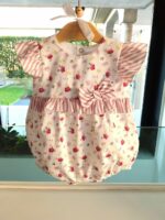 Pagliaccetto neonata Fiori di Coccole Pagliaccetto Neonata - Fiori e Delicatezza Made in Italy Lista Nascita Idea Regalo Corredino