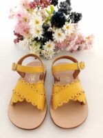 Sandalo bimba Eureka: Sandalo Incrociato per Bambina - Stile e Comfort Made in Italy Made in Italy Scarpe pelle