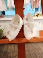 Scarpina culla neonata Scarpina Culla per Neonata - Dettagli Esclusivi di Stile e Raffinatezza Accessori Cerimonia Cerimonia Lei