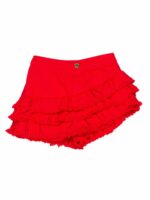 Shorts ragazza Pantaloncino Balze Lù-Lù - Stile Casual Chic per Ragazze Trendy Made in Italy