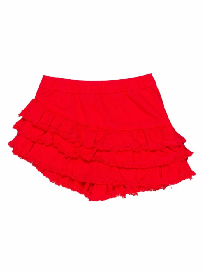 Shorts ragazza Pantaloncino Balze Lù-Lù - Stile Casual Chic per Ragazze Trendy Made in Italy