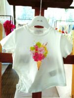 T.shirt manica corta bimba T.shirt da Bambina con Strass U+È - Stile e Comodità per le Piccole Fashioniste