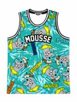 Canotta bambino Save Shark Canotta Basket Bambino Mousse Kids - Fantasia Save Shark Made in Italy Mousse Bambino Primavera/Estate