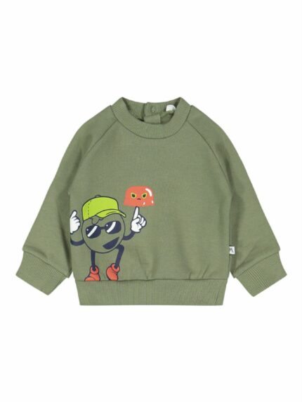 Felpa girocollo invernale Felpa girocollo invernale - Stampa video game | Melby