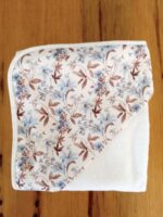 Asciugamano Cannella Asciugamano neonata con cappuccio - Teto&Tatta: fantasia floreale in spugna di cotone Made in Italy Nascita Lei Nursery Lista Nascita Idea Regalo Corredino