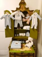Asciugamano Dolci Coccole Quadrato spugna neonato Teto&Tatta: 100% cotone con ricamo orsetto, Made in Italy Lista Nascita Nascita Lui Idea Regalo Corredino