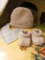 Cappellino neonato Nocciolino Cappellino neonato in maglia - Teto&Tatta Made in Italy Made in Italy Nursery Lista Nascita Nascita Lui Idea Regalo Corredino
