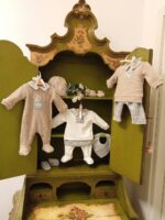 Completo due pezzi neonato Nocciolino Completo neonato maglia e pantaloncino in caldo cotone - Teto&Tatta Made in Italy Made in Italy Nascita Lui