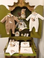 Completo due pezzi neonato Scoiattolo Completo due pezzi neonato in ciniglia con Scoiattolo Teddy - Maglia e ghettina morbida - Teto&Tatta Made in Italy Nursery Lista Nascita Scoiattolo Nascita Lui Idea Regalo Corredino