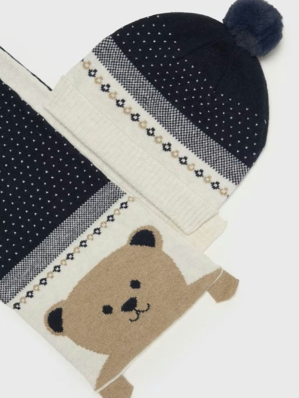 Completo cappello e sciarpa bimbo Collezione autunno inverno