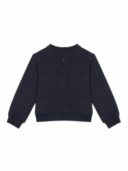 Felpa girocollo bimba Felpa girocollo bambina in cotone invernale con stampa "Cute Team"| Ativo