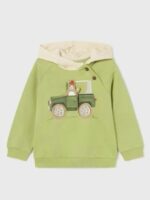 Felpa girocollo bimbo Felpa Girocollo con Cappuccio| Look Giornaliero Allegro