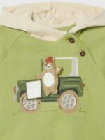 Felpa girocollo bimbo Felpa Girocollo con Cappuccio| Look Giornaliero Allegro