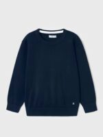 Maglia manica lunga bambino Maglione Bambino in Cotone 100% - Comfort e Stile Basic