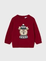 Maglione raglan bimbo Maglia Raglan Natalizia per Bimbo 6-36 Mesi | Calda e Morbida - Mayoral