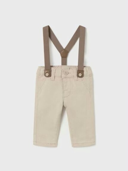 Pantaloni con bretelle neonato Pantaloni Neonato in Cotone con Bretelle - Comodi e Fashion - Mayoral