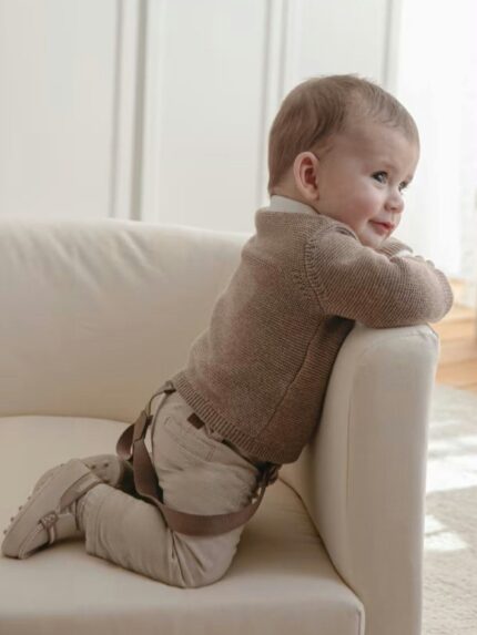 Pantaloni con bretelle neonato Pantaloni Neonato in Cotone con Bretelle - Comodi e Fashion - Mayoral