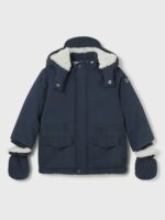 Parka con cappuccio bimbo Giaccone Invernale per Bimbo con Cappuccio e Manopole Rimovibili - Mayoral