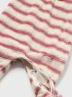 Tutina velour neonata Tutina in Velour Rigato per Neonata - Mayoral