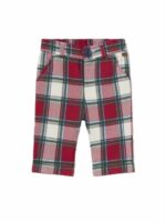 Pantaloni quadri neonato Pantaloni a Quadri per Neonato Mayoral - Look Natalizio Chic e Pratico