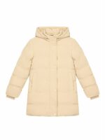 Parka con cappuccio bambina Parka Bambina con Cappuccio Removibile e Fodera in Pelliccia Ecologica