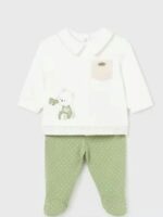 Completo due pezzi neonato Completo Due Pezzi Neonato 0-18 Mesi Mayoral New Born in Jersey Stretch