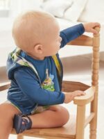 Giacca a vento reversibile neonato Giacca a Vento Reversibile Neonato Mayoral New Born con Cappuccio Rimovibile