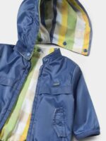 Giacca a vento reversibile neonato Giacca a Vento Reversibile Neonato Mayoral New Born con Cappuccio Rimovibile