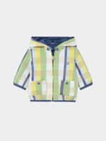 Giacca a vento reversibile neonato Giacca a Vento Reversibile Neonato Mayoral New Born con Cappuccio Rimovibile