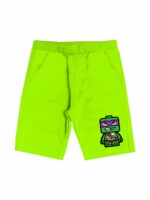 Bermuda felpa bambino Turtle Block Bermuda Felpa Turtle Block Mousse Kids - Stile e Comfort per l'Estate!