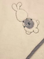 Asciugamano spugna Sussurri di Cotone Asciugamano Neonato in Spugna - Made in Italy, Eleganza e Delicatezza Nursery Lista Nascita Idea Regalo Corredino