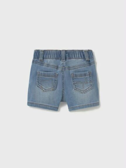 Bermuda jeans neonato Bermuda Jeans in Denim Stretch per Neonato Mayoral New Born: Perfetti per Ogni Giorno